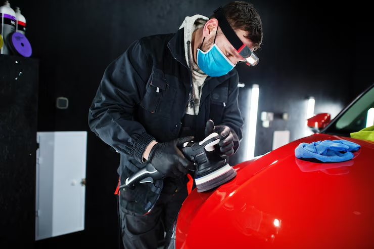 this image show a How to Get Paint Off Car