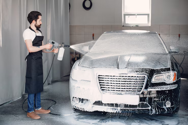 This images shows a How to Get Rid of Water Spots on Car