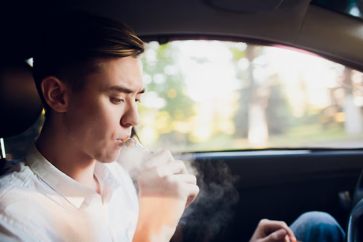 The image shows a How to Get Weed Smell Out of a Car