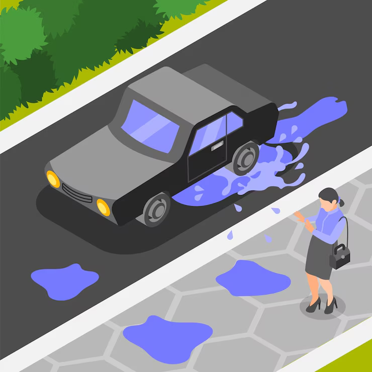 This image shows a Why Is My Car Leaking Water