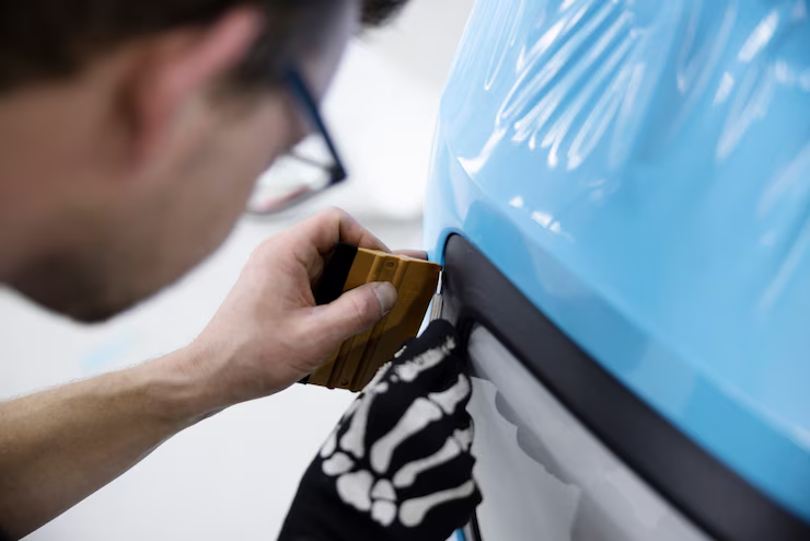 this image shows How Long Does a Wrap on a Car Last and Factors Influencing Longevity and Maintenance