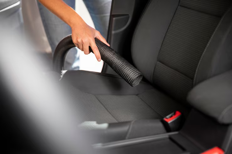 this image shows a How to Clean Car Upholstery How to Clean Car Upholstery: Effective Tips for a Fresh Interior